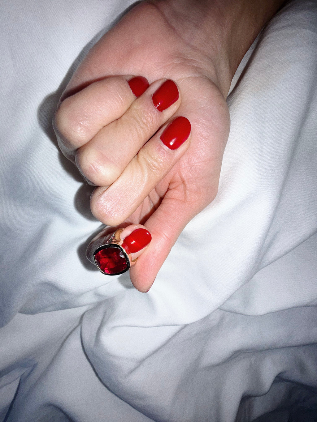 Ruby Spinal and diamond ring