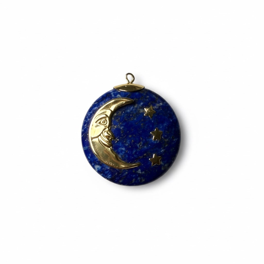Jealous Of The Moon Lapis lazuli pendant