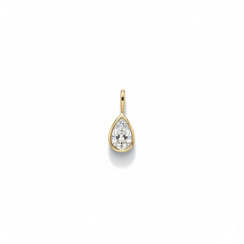 Pear Diamond Pendant